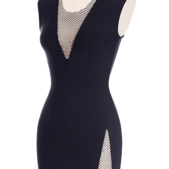 Bella Barnett - Aaliyah Mesh BodyCon Mini Dress - Picture 7 of 13